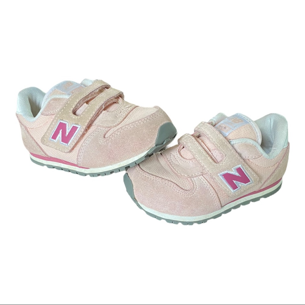 Light Pink girls New Balance sneakers